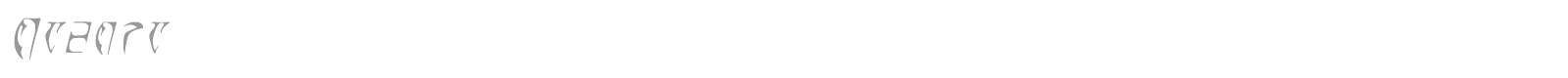 Daedra font preview